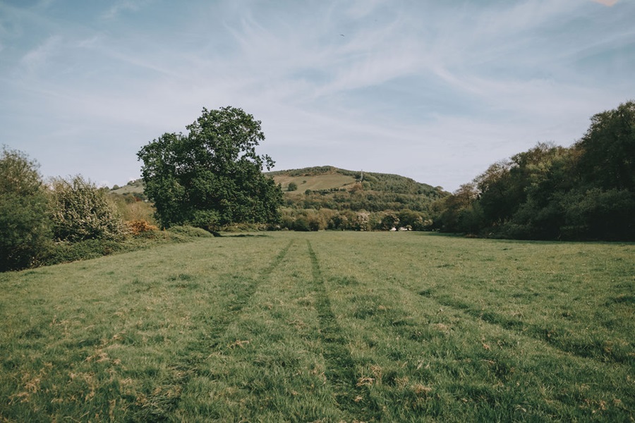 Garth Glamping views
